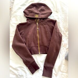 Scuba Full - Zip Cropped Hoodie